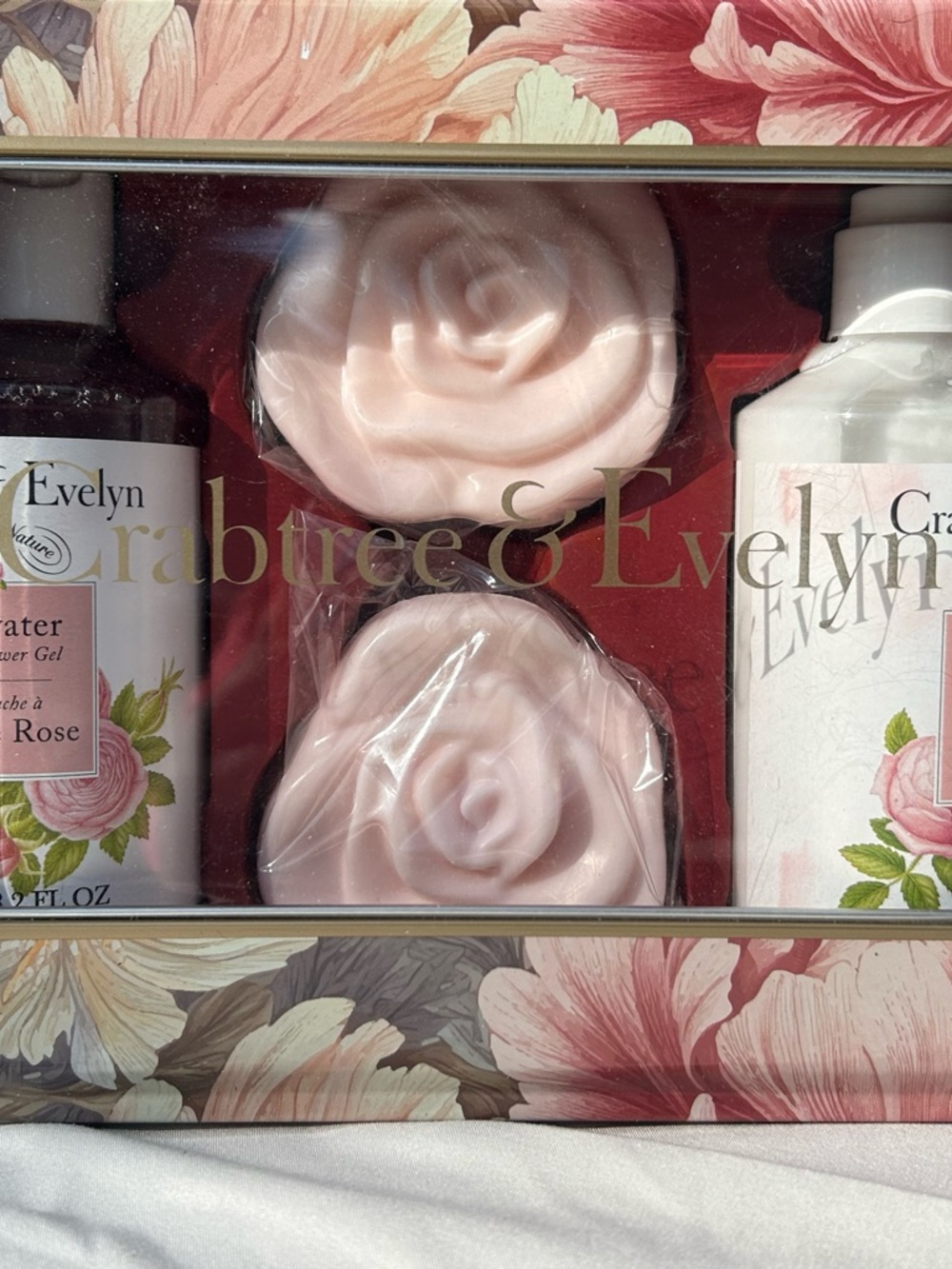 Crabtree & Evelyn Rose Bath & Body Set